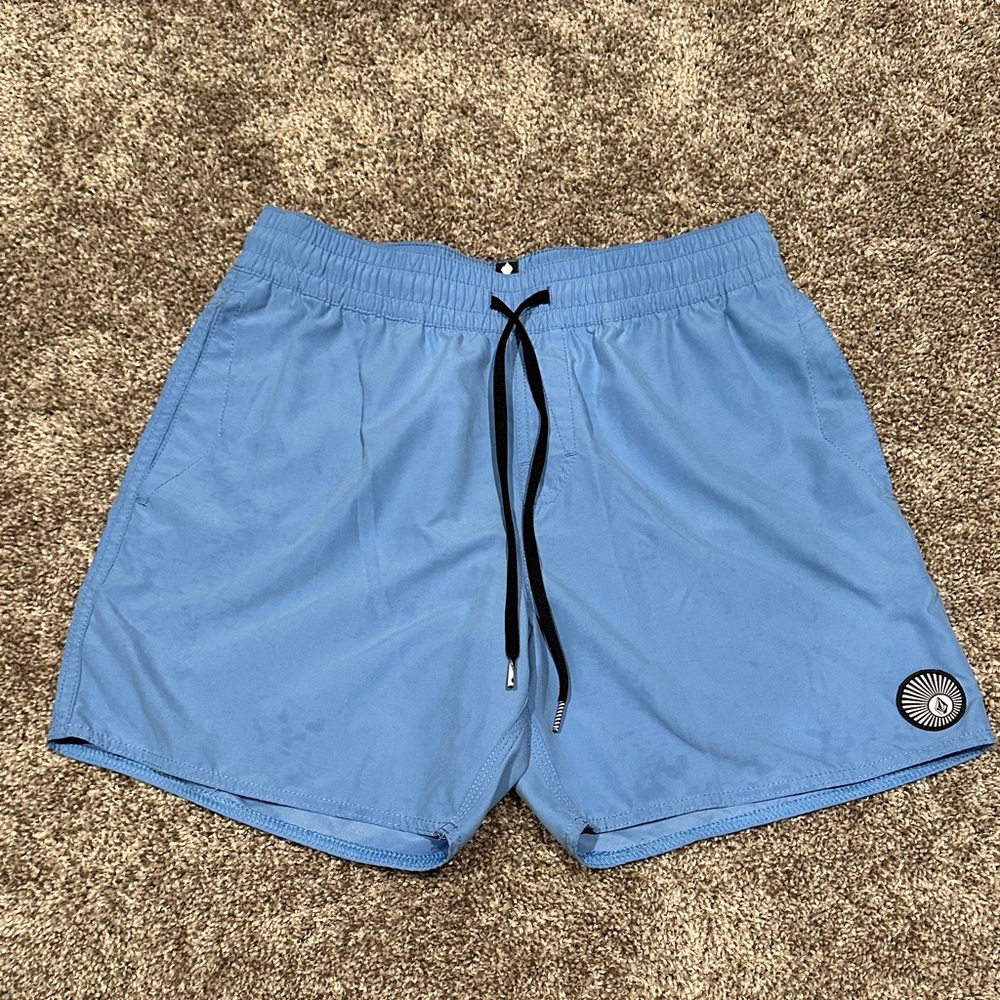 Blue Volcom swim